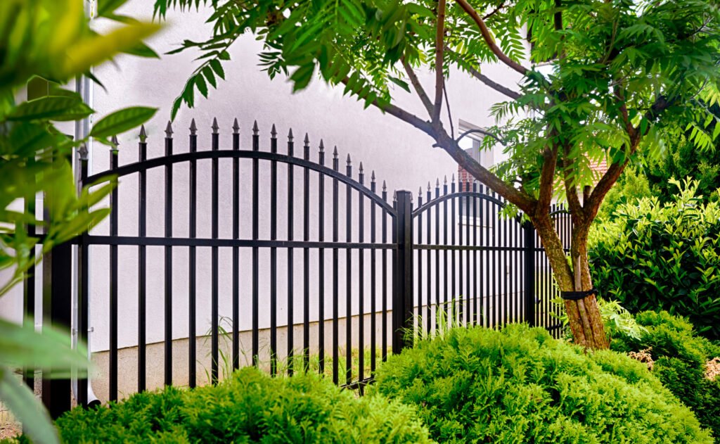 iron fence